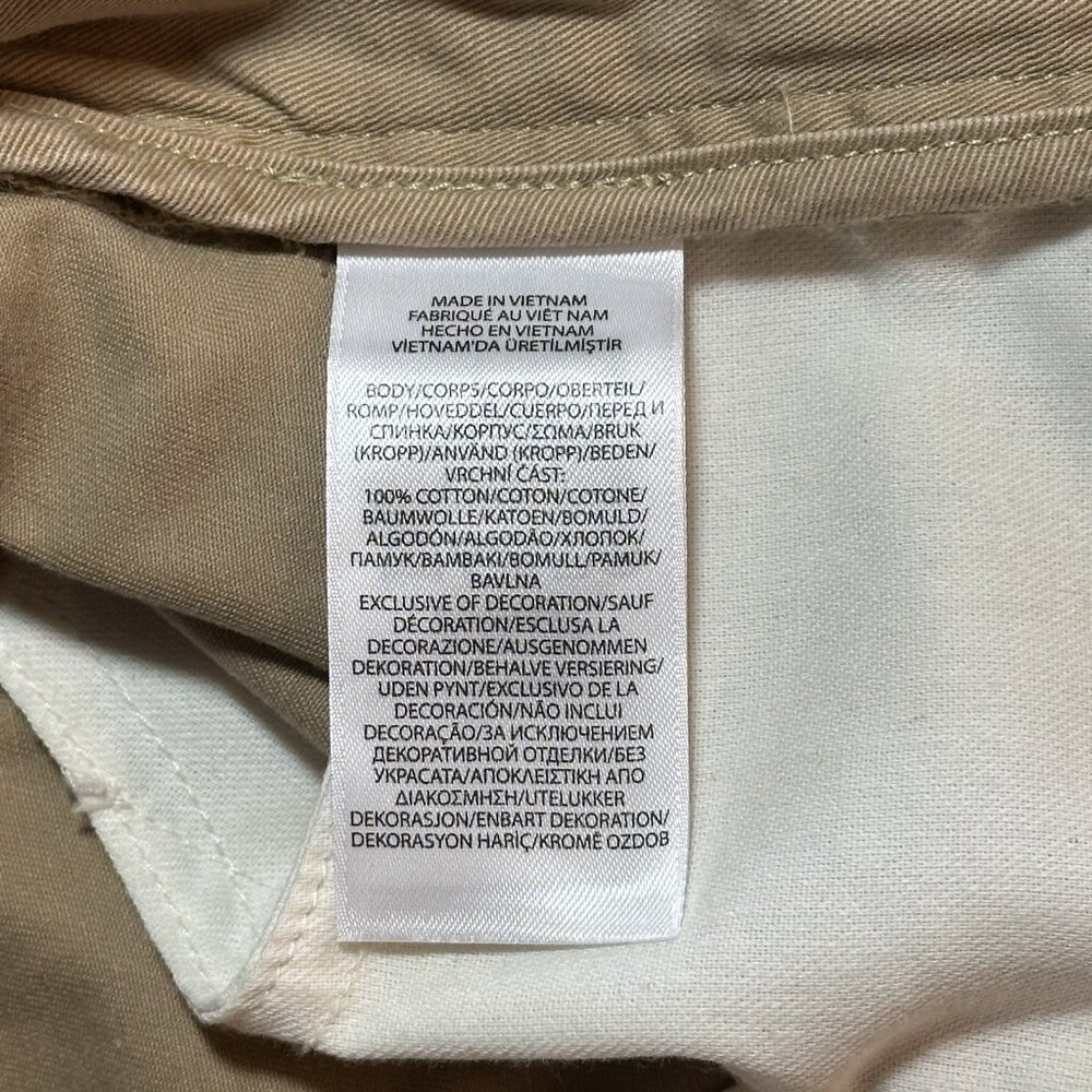 Polo Ralph Lauren Big & Tall 44T Cafe Tan Classic Fit 11" Shorts 100% Cotton - Picture 5 of 9
